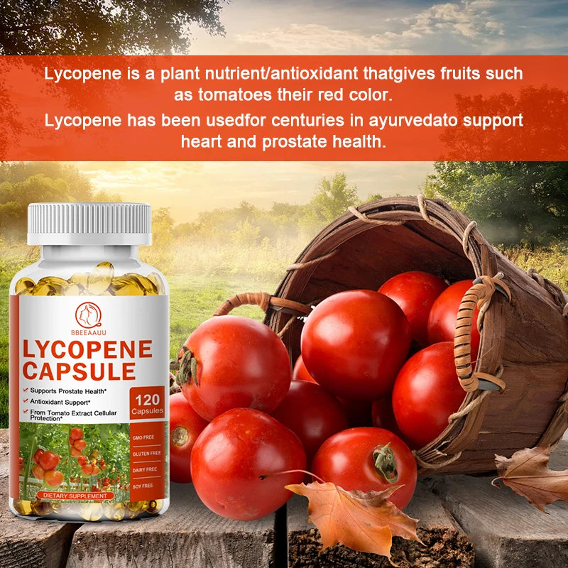 BEWORTHS Lycopene Capsules – Prostate, Bladder & Male Reproductive Health Dietary Supplement Peaceful Pleasures Health and Wellness