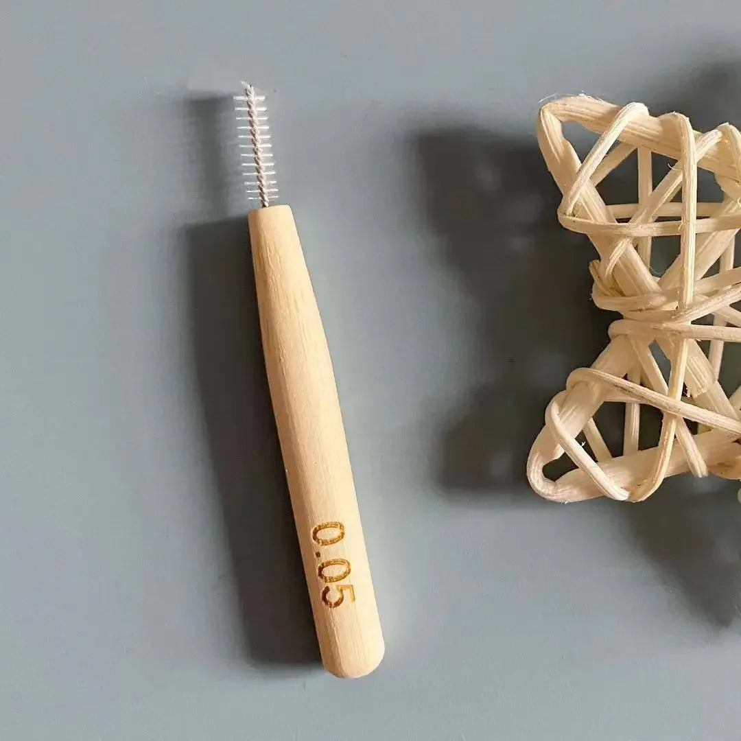 30-Pack Bamboo Interdental Brushes | Eco Teeth Cleaner