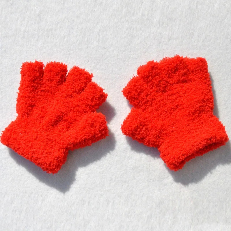 Baby Winter Mittens Plush Fleece Gloves for Toddlers 1-4Y