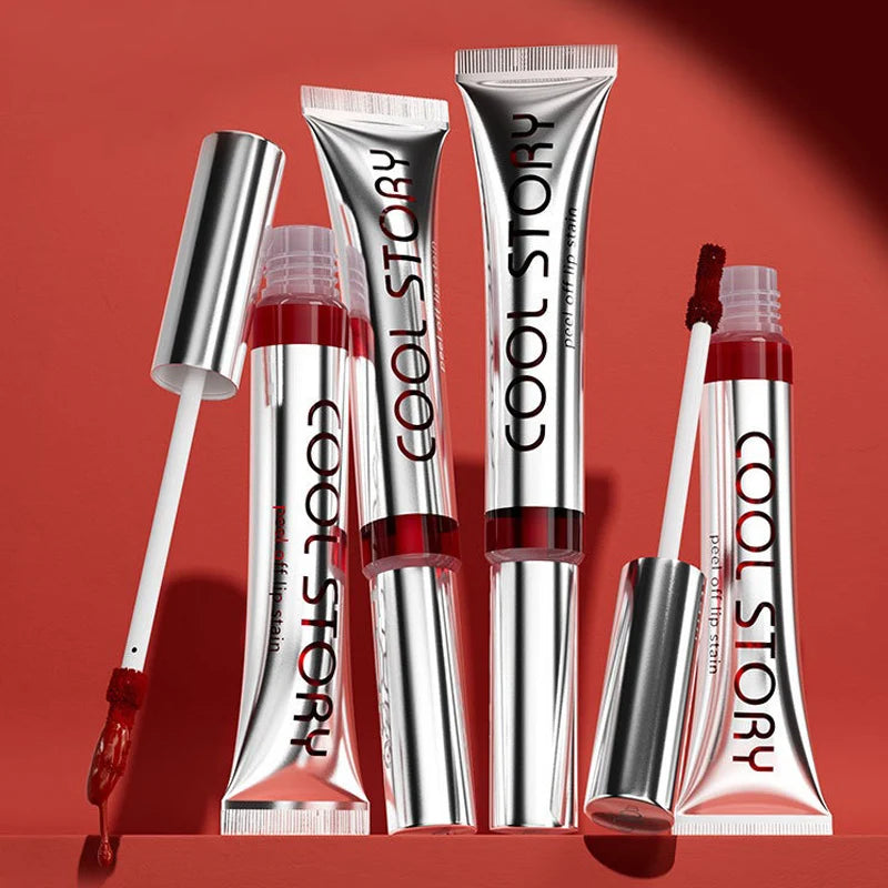 2-in-1 Matte Peel-Off Lip Stain & Liner | Long-Lasting Color