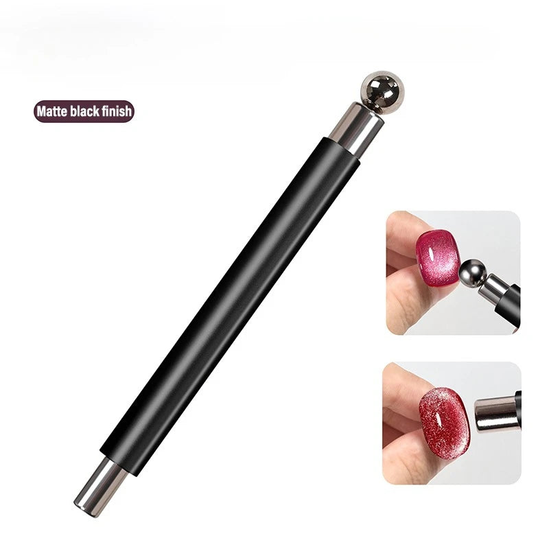 Double-Head Cat Eye Nail Magnet Pen | Gel Polish Nail Art Tool