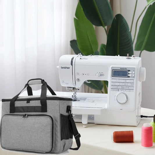Portable Sewing Machine Carrying Bag – Dustproof Protective Case with Storage Pockets for Threads & Accessories Peaceful Pleasures Health and Wellness