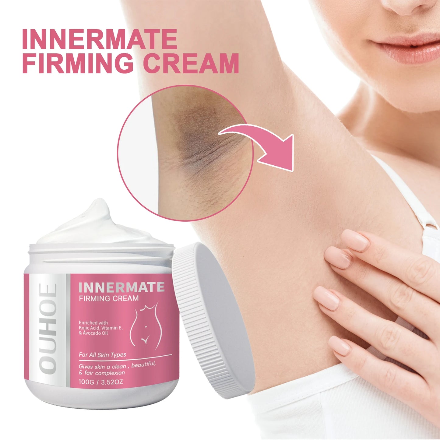 Body Brightening Cream – Dark Underarms, Thighs & Joints