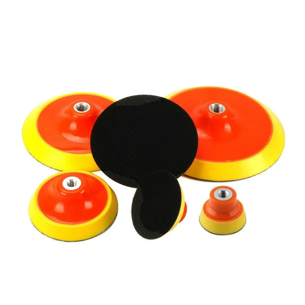 2 3 4 5 6 7 Polishing Backing Pads Car Waxing Sanding Disc Plate M10