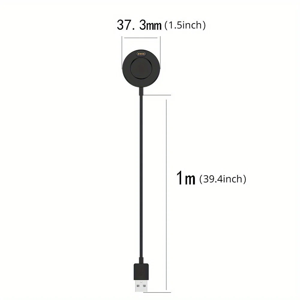 Fast Charging USB Charging Dock for Garmin Vivoactive 3/4/4S, Fenix 5S/5X/6S/6X,Venu 2/2S,Durable Cable for Smartwatch Charging Peaceful Pleasures Health and Wellness