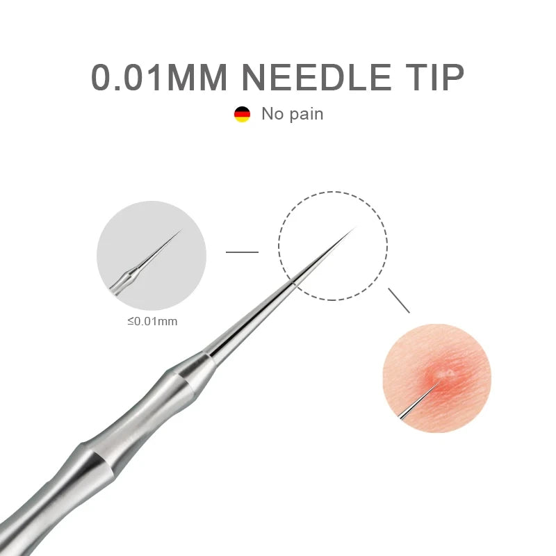 Acne Needle Pore Cleaner Needles Beauty Artifact Blemish Extractor Remover Needle Tool for Pimples Blackhead Removal Peaceful Pleasures Health and Wellness