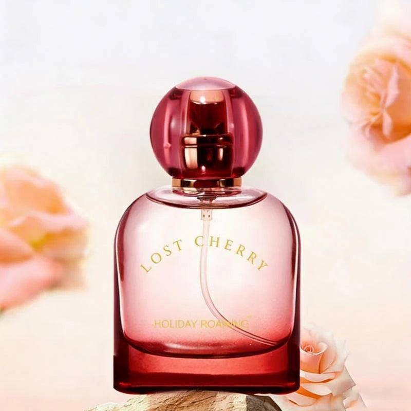 Rose Floral Perfume Long Lasting Light Fragrance Woodsy Scented Body Spray With Glitter Shimmer Women Woody Eau De Toilette Peaceful Pleasures Health and Wellness Falling Cherry