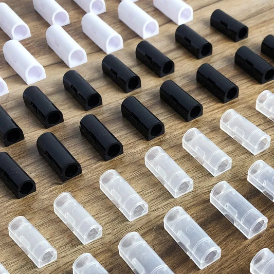 Adhesive Cable Organizer Clips – 20 Pcs Wire Cord Holder Cable Organizer Clips Oasis Select