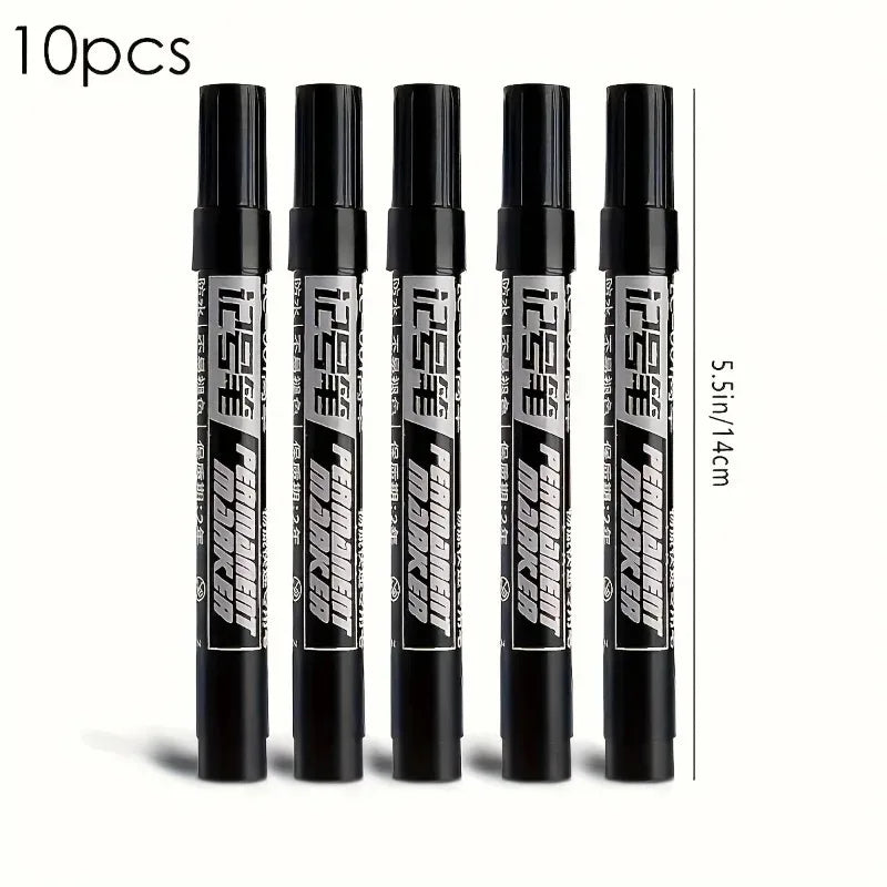 Permanent Marker Set 10/20pcs – Waterproof, Quick-Dry Ink Pens