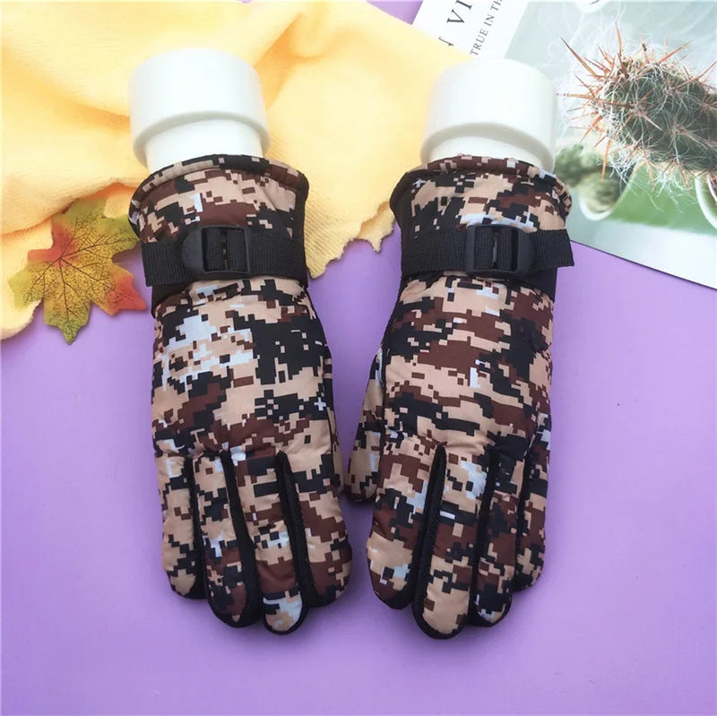 Kids Winter Ski Gloves & Warm Mittens | Boys Girls Ages 7–13