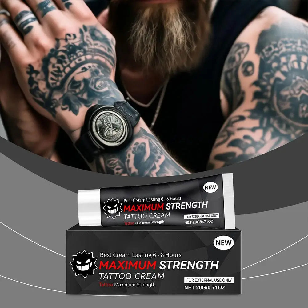 Tattoo Brightening Aftercare Cream – Moisturizing Gel 20g