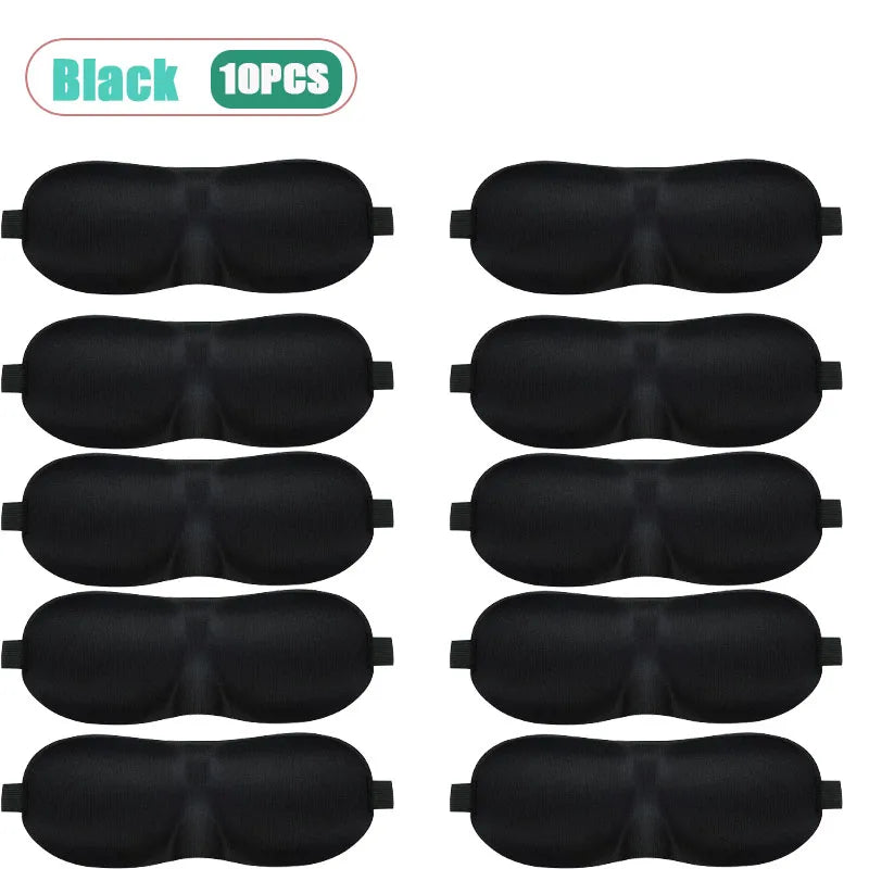 3D Memory Foam Sleep Mask | Light Blocking & Adjustable