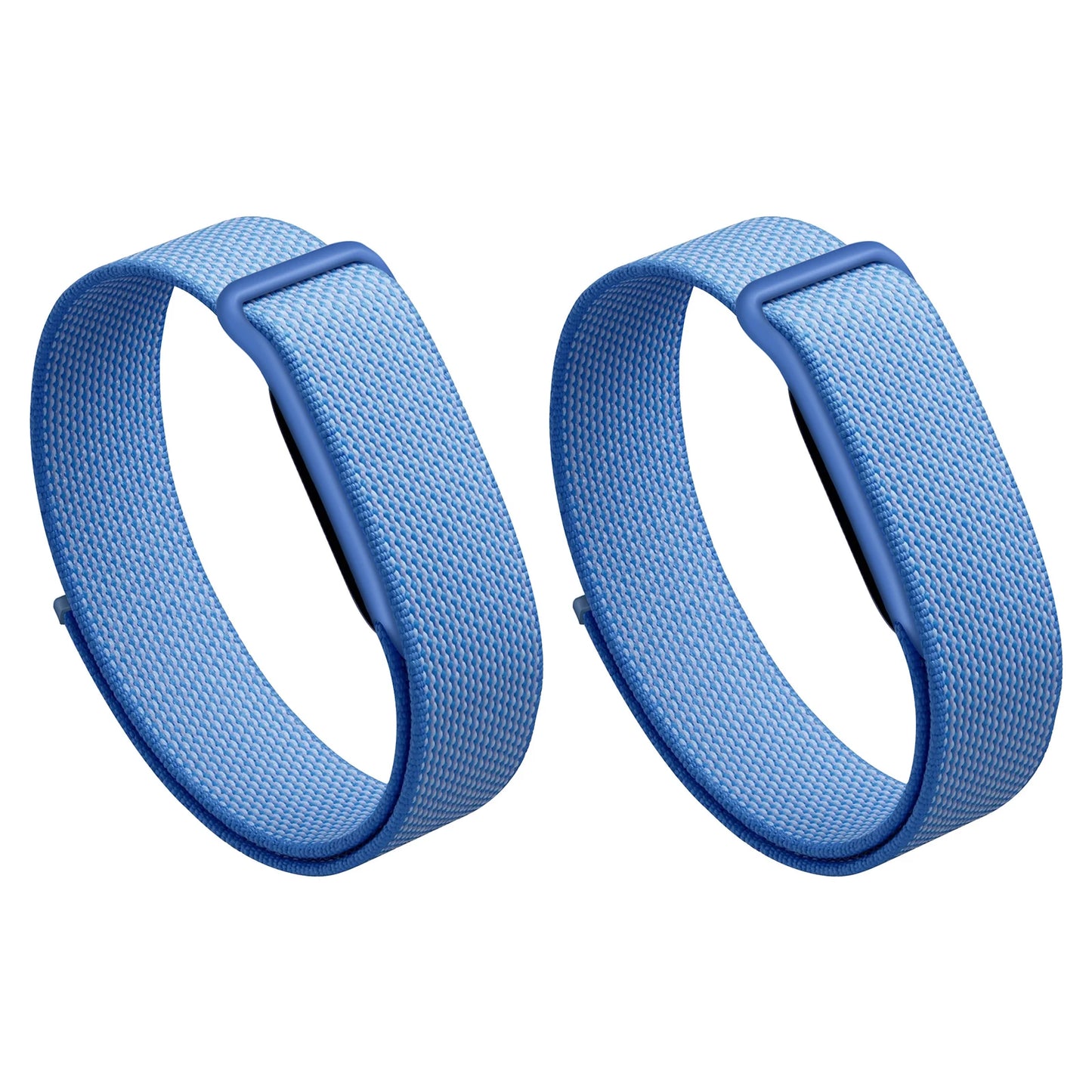 Woven Nylon Band for Fitbit Air Strap Breathable Braided Watch Strap Plastic/Metal Buckle Sport Wristband Replacement Strap Peaceful Pleasures Health and Wellness 2pcs blue