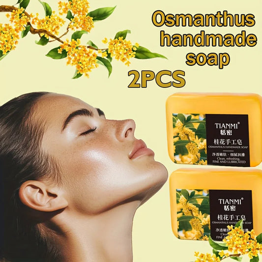 2-Pack Lavender Handmade Soap – Cleanse, Moisturize & Bathe Handmade Bar Soap Oasis Select 140g