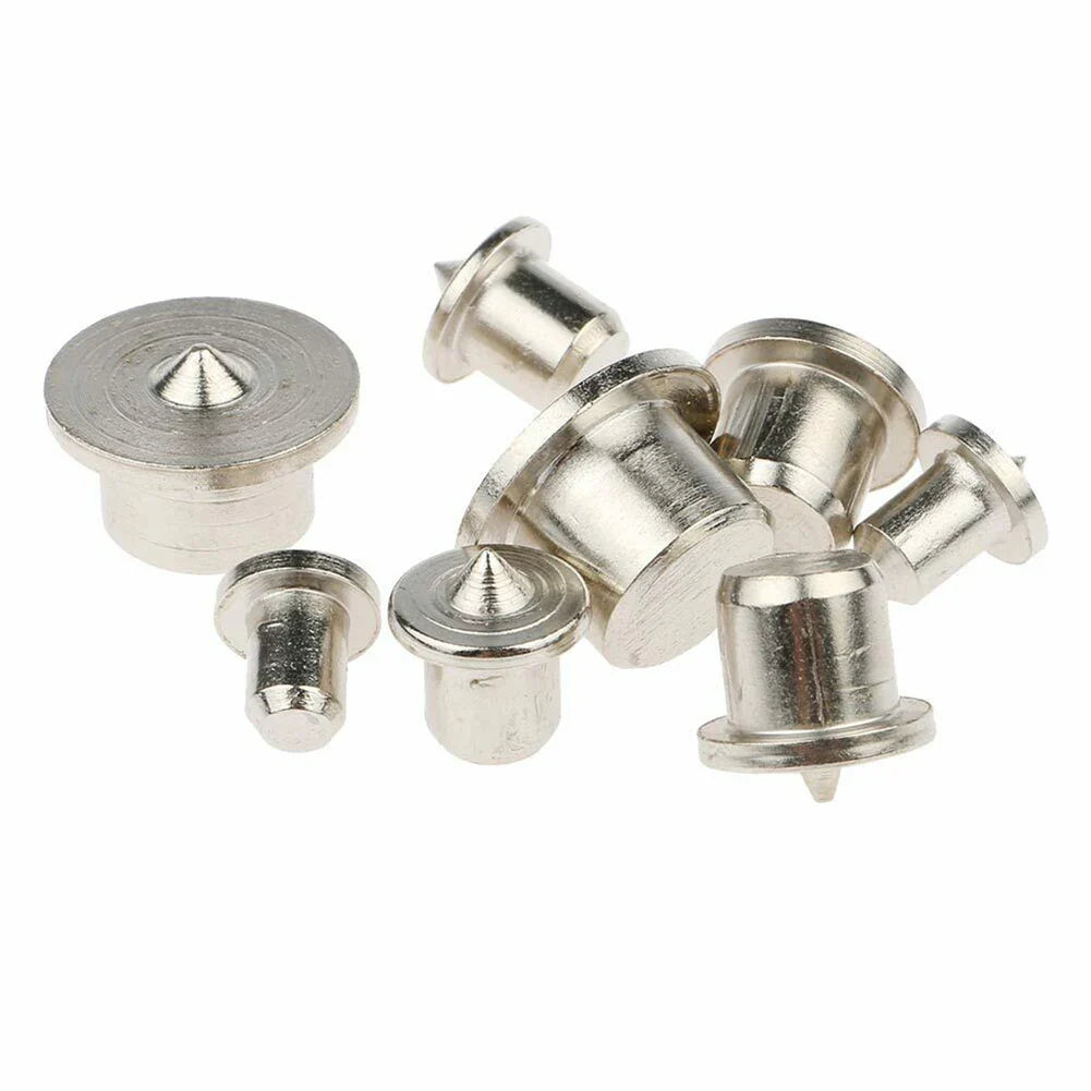 8-Piece Dowel Center Point Set – 6mm 8mm 10mm 12mm Steel Pins
