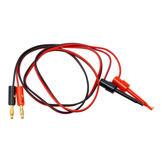 4mm Banana Plug to Test Hook Clip Adapter for Multimeter 2PCS Multimeter Test Adapter Oasis Select Default Title