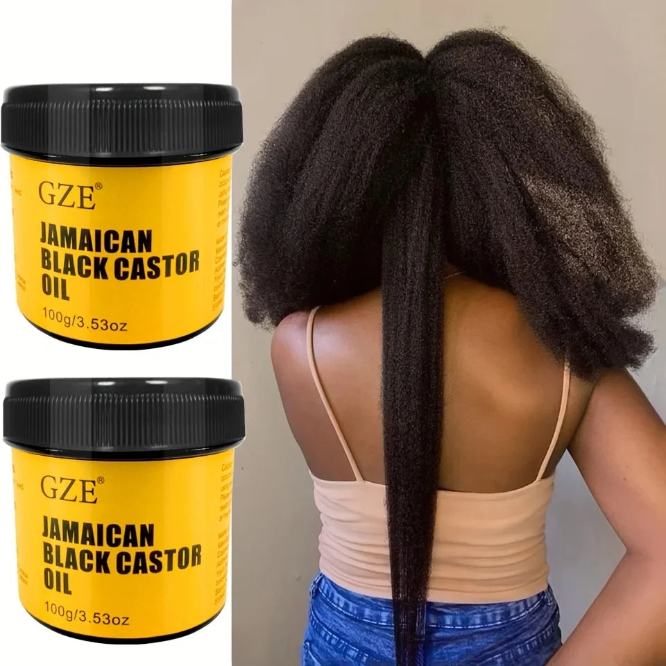 GZE Jamaican Black Castor Oil 2-Pack – Hair & Scalp Care