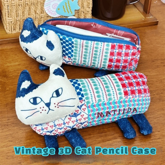 Large Capacity Cat Climbing Pencil Case Portable Makeup Bag Students Stationery Bag Multi-functional Funny Pen Organizer Gifts Peaceful Pleasures Health and Wellness