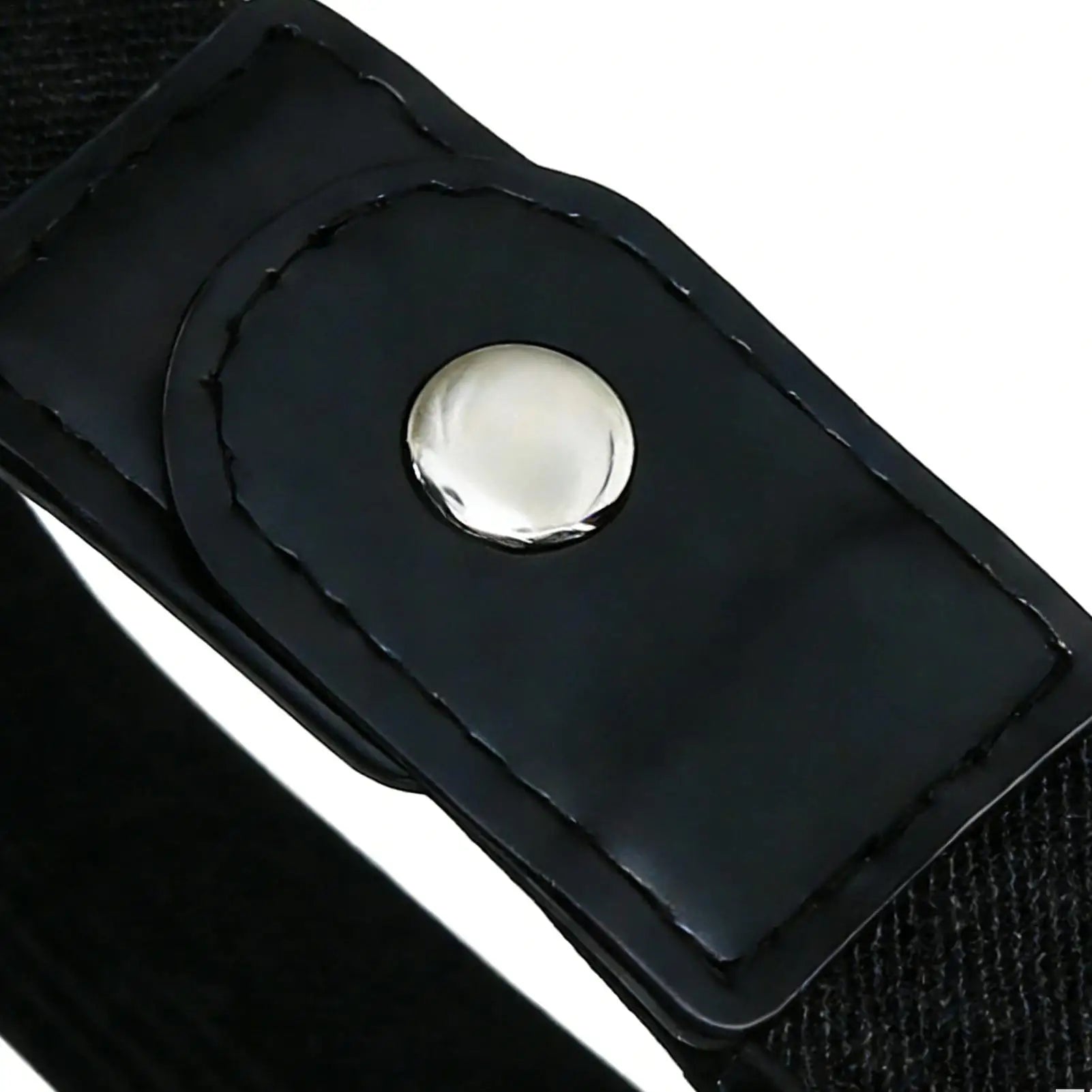 1 Pair No Buckle Belt Elastic Adjustable Strap Buckleless Belt for Women Men, Jeans Pants Dresses, Casual Work Golf Waist Band Peaceful Pleasures Health and Wellness