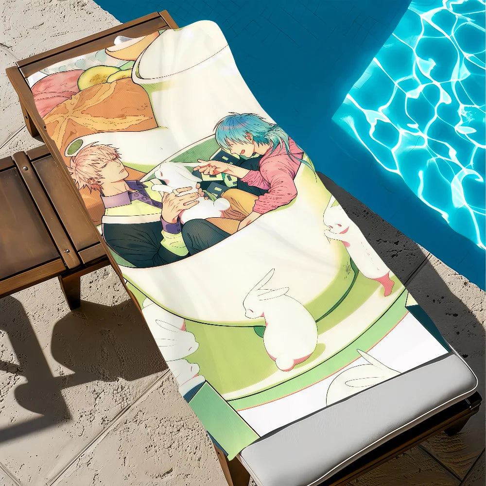 Quick-Dry Beach Towel | Soft Lightweight for Travel, Gym & Pool Quick-Dry Beach Towel Peaceful Pleasures Health and Wellness z5 STJ40x70CM