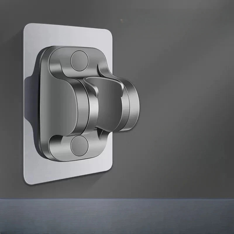 Adjustable No-Drill Shower Head Holder | Wall Bracket