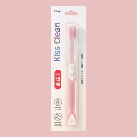Soft Bristles Crystal Toothbrush for Adult Oral Cleaning and Gum Care, 2PCS, Wholesale Peaceful Pleasures Health and Wellness