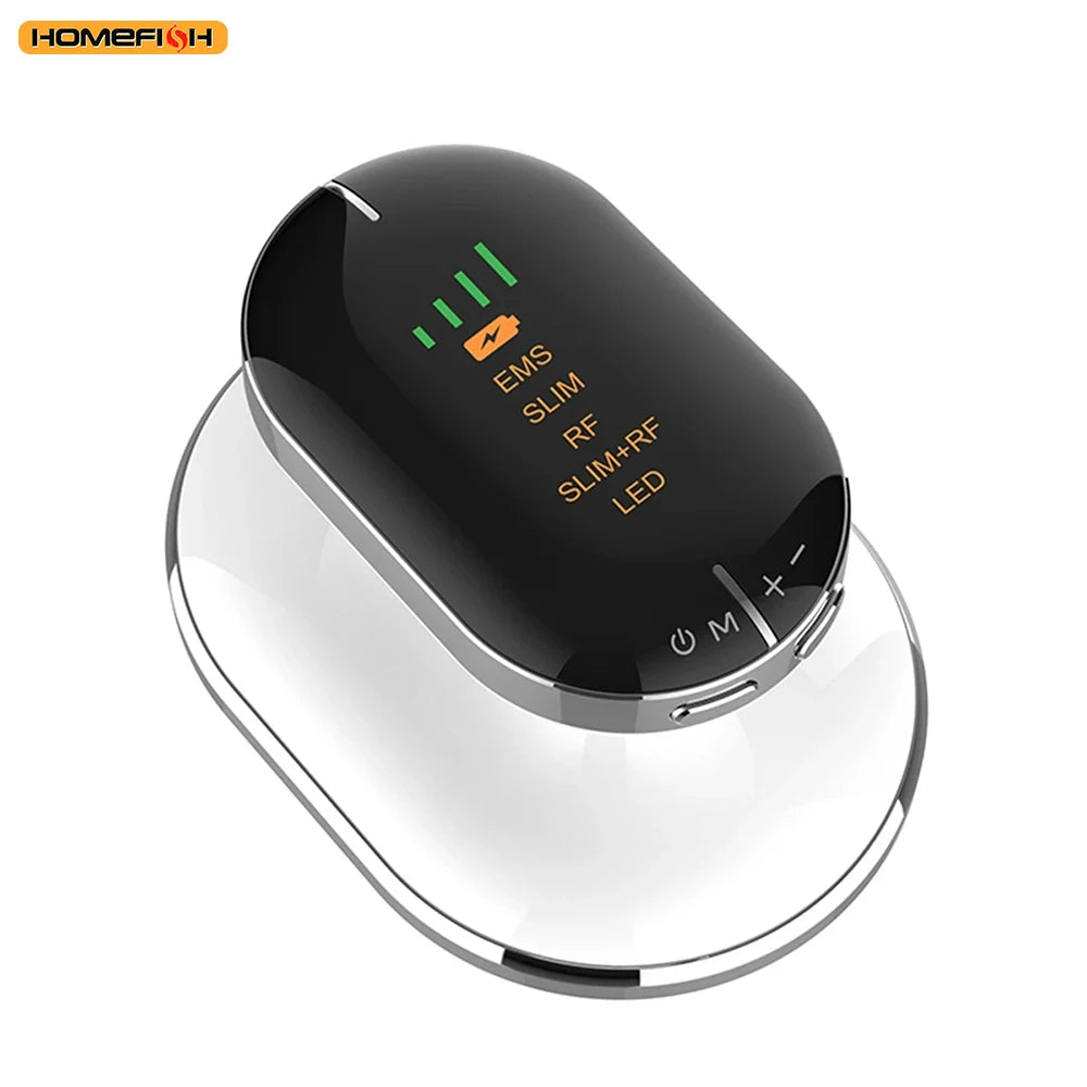Smart Cordless Body Shaping Tool - Electric Massage Belt for Belly, Waist, Thighs & Buttocks Sculpting with Adjustable Intensity Peaceful Pleasures Health and Wellness