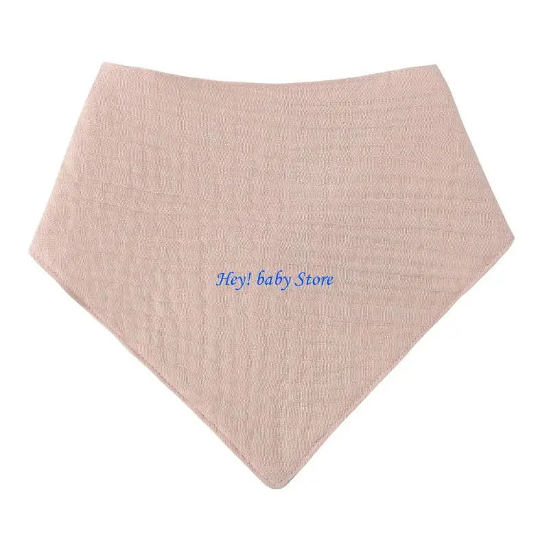 Soft Cotton Baby Feeding Bib Burp Cloth & Bandana Scarf 0-1Y
