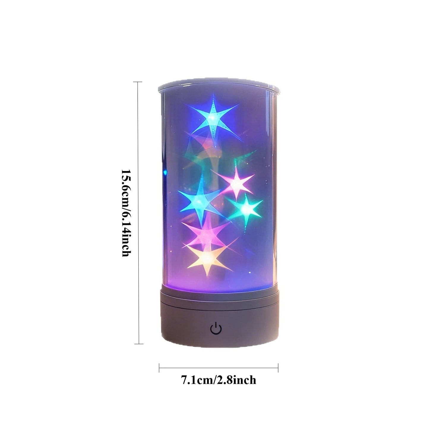 Star Night Light USB Rechargeable Kids Bedroom Desk Lamp