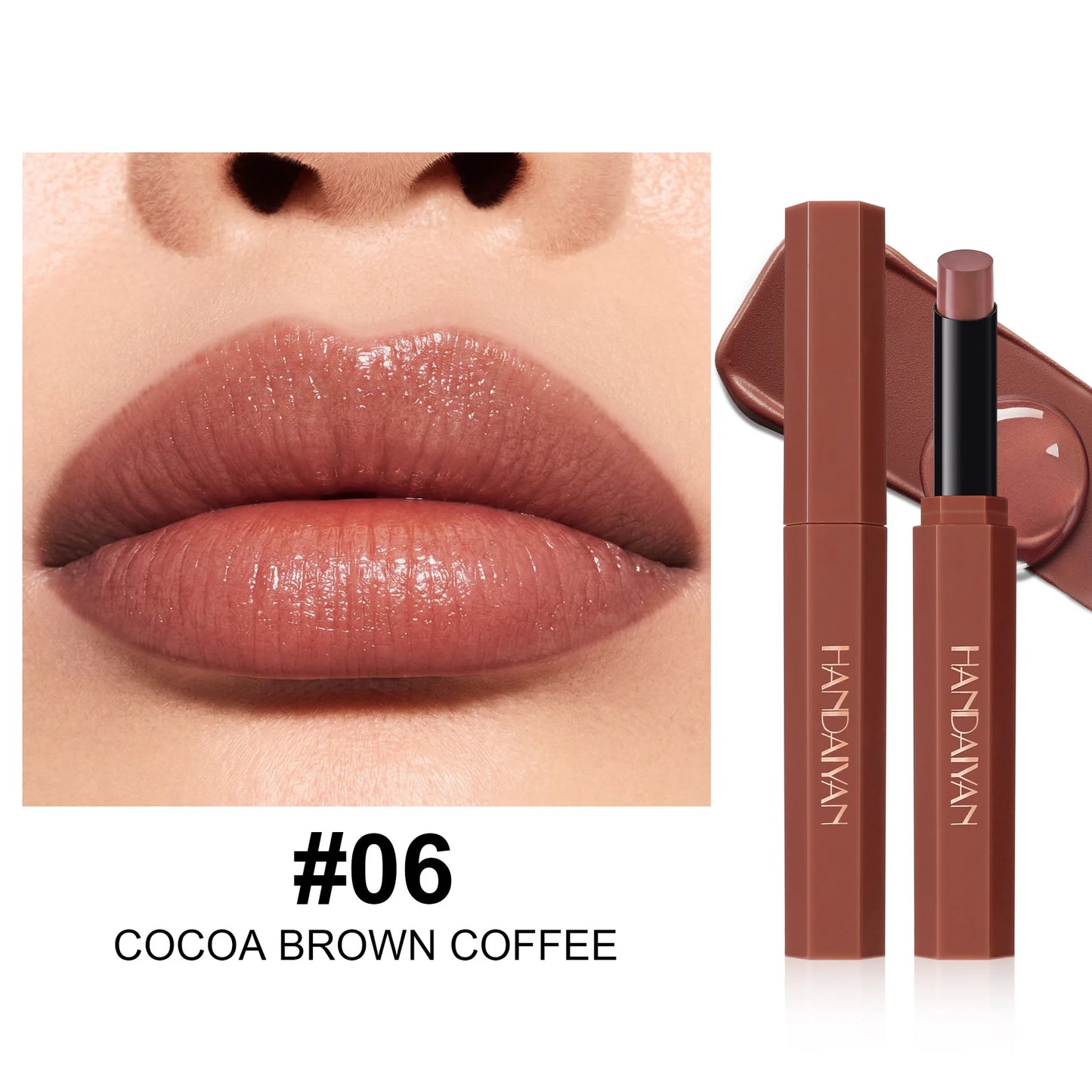 Sparkling Grapefruit Matte Lipstick – Waterproof & Moisturizing