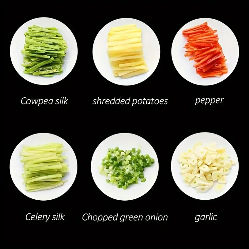 Stainless Steel Green Onion & Vegetable Shredder Cutter Tool