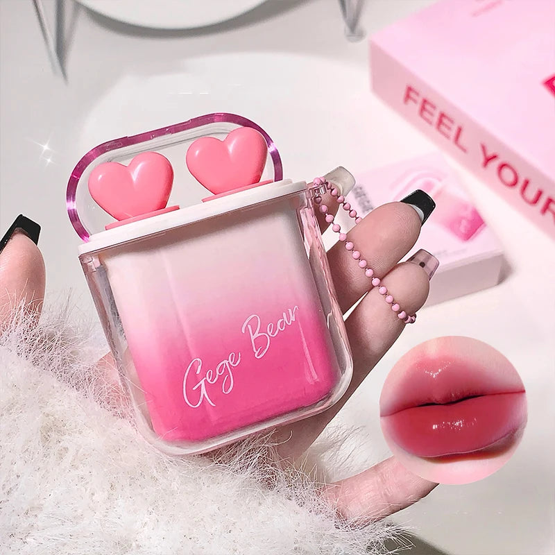 Rose Pink Matte Velvet & Mirror Lip Gloss Kit | Long-Lasting