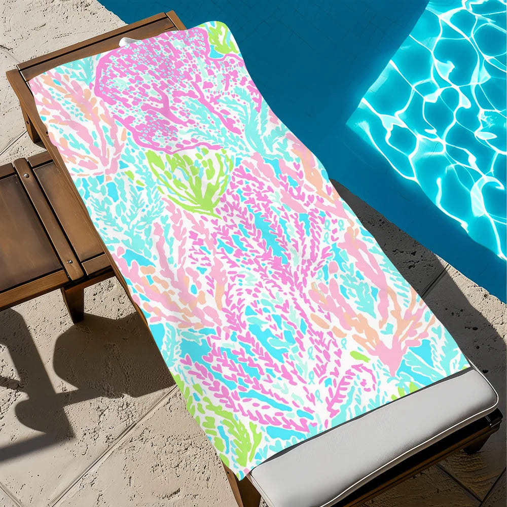 Quick-Dry Beach Towel | Soft Pool Travel Gym Towel 11 Sizes Quick-Dry Beach Towel Peaceful Pleasures Health and Wellness z3 STJ70x140CM