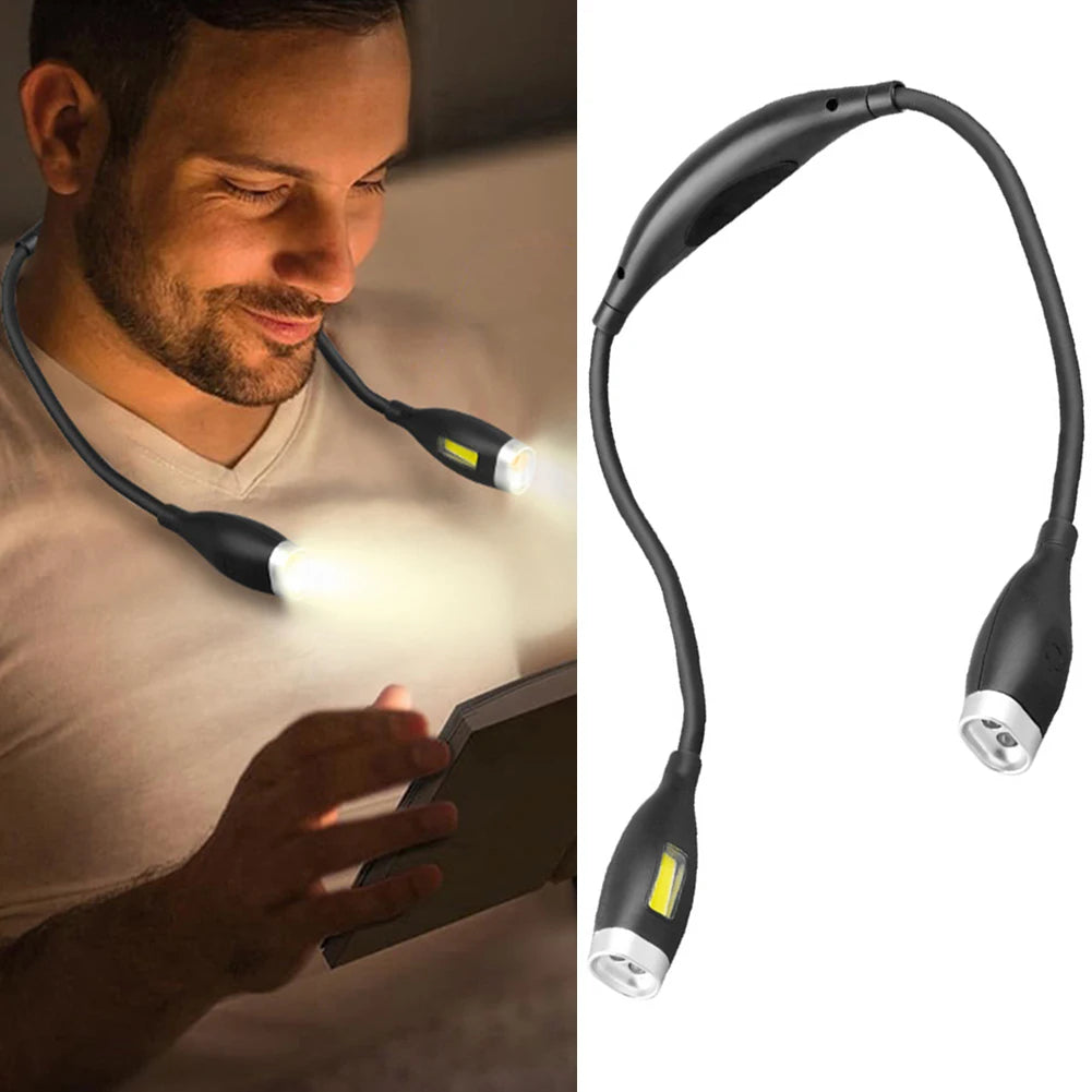 LED Neck Reading Light – Hands-Free Book & Night Light Peaceful Pleasures Health and Wellness france