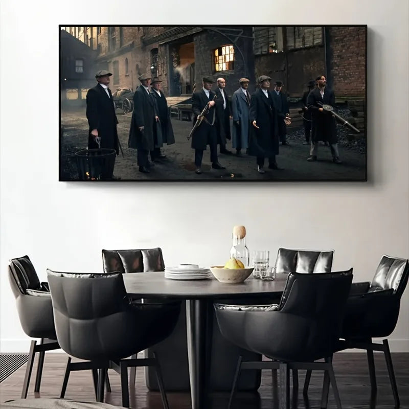 1pc Unframed Canvas Poster, Rustic Vintage Movie Painting, Canvas Wall Art, Artwork Wall Painting Wall Decor, Home Decoration Peaceful Pleasures Health and Wellness