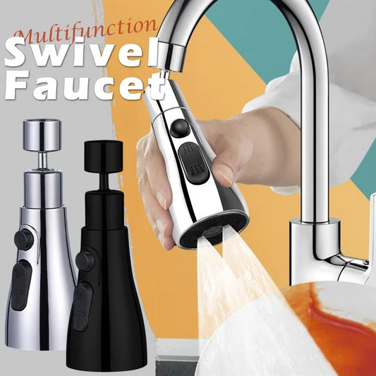 360° Kitchen Faucet Aerator Sprayer – 3 Modes, Easy Install Faucet Aerator Sprayer Oasis Select