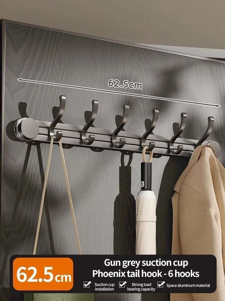 Suction Cup Hooks – No-Drill Wall Hangers, 7-Pack | Bath & Kitchen
