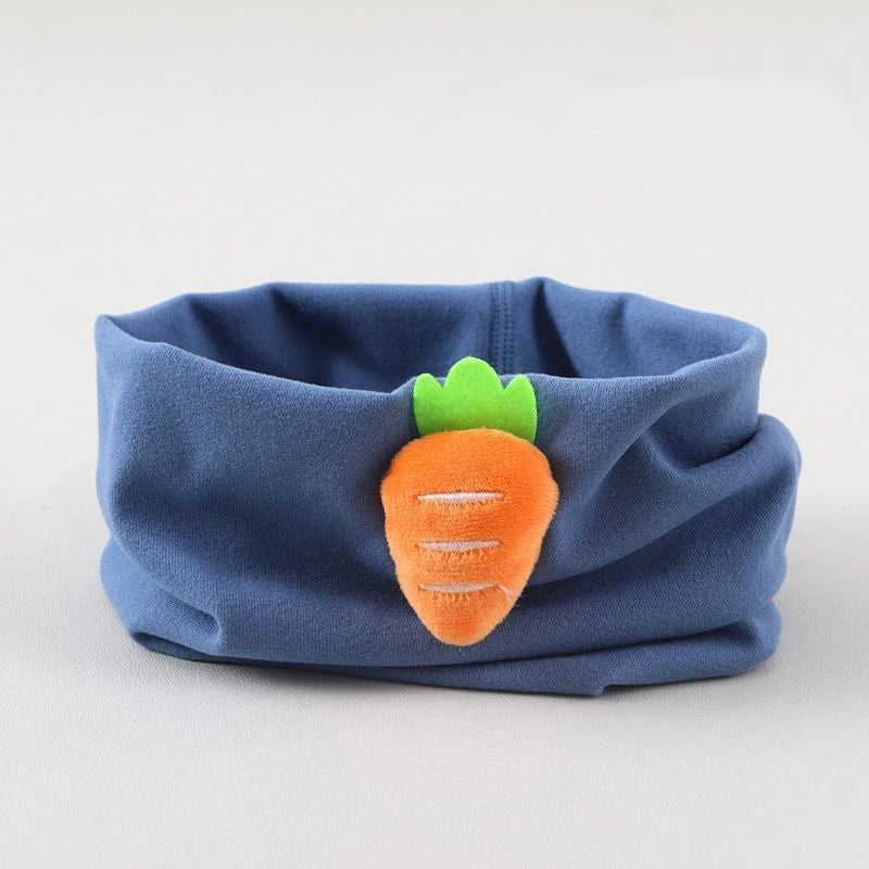Kids Cartoon Neck Warmer Scarf | Windproof Velvet 1-3 Years Kids Neck Warmer Peaceful Pleasures Health and Wellness D Size fits all POLYESTER