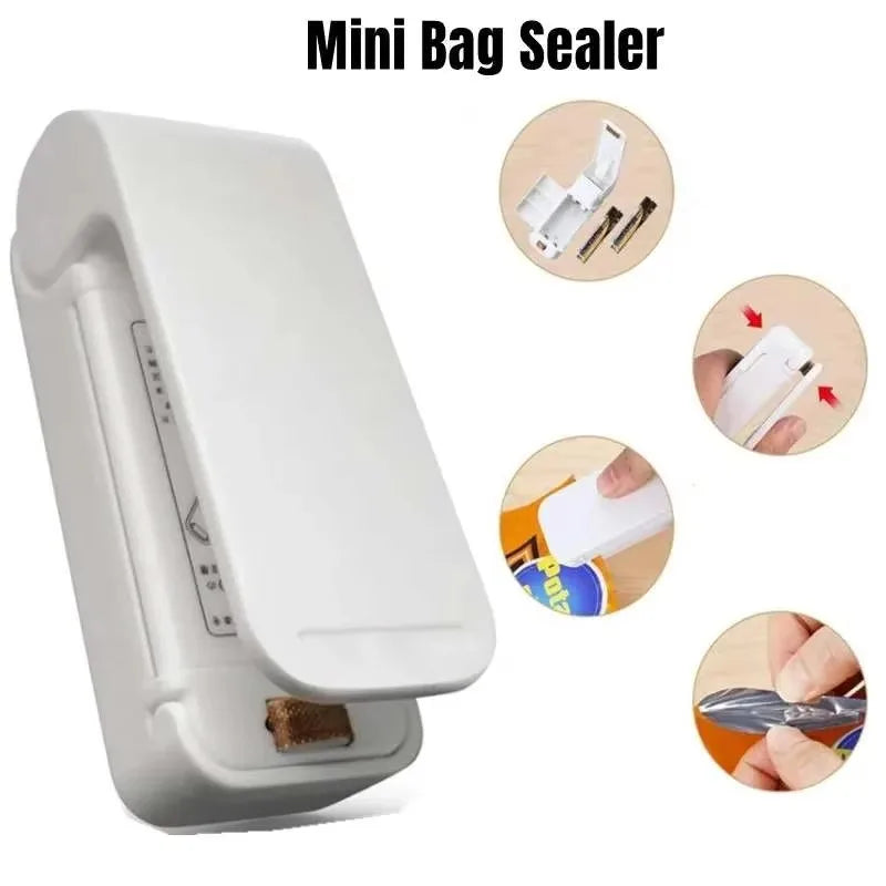 Mini Portable Heat Bag Sealer | Kitchen Snack Fresh Keeper
