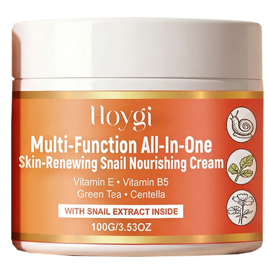 Snail Mucin Moisturizer Cream Korean Skin Care Day & Night Snail Repair for Face Beauty Anti Aging Facial Skincare Peaceful Pleasures Health and Wellness 100gx1 piece
