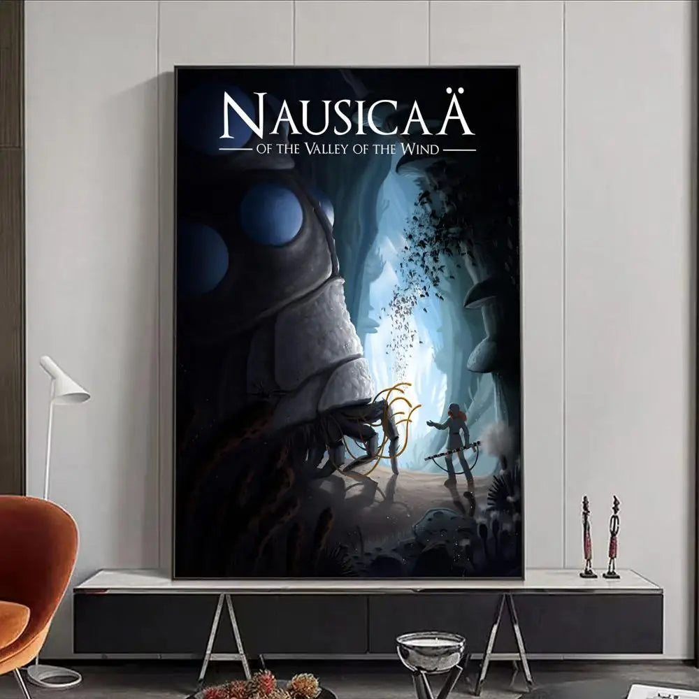 Nausicaä of the Valley of the Wind Anime Canvas Wall Art Poster