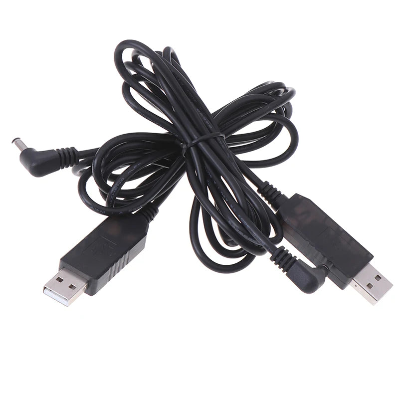 High Quality USB DC 5V To DC 9V 12V Step Up Cable 2.1x5.5mm Jack Connector Converter Wire Peaceful Pleasures Health and Wellness