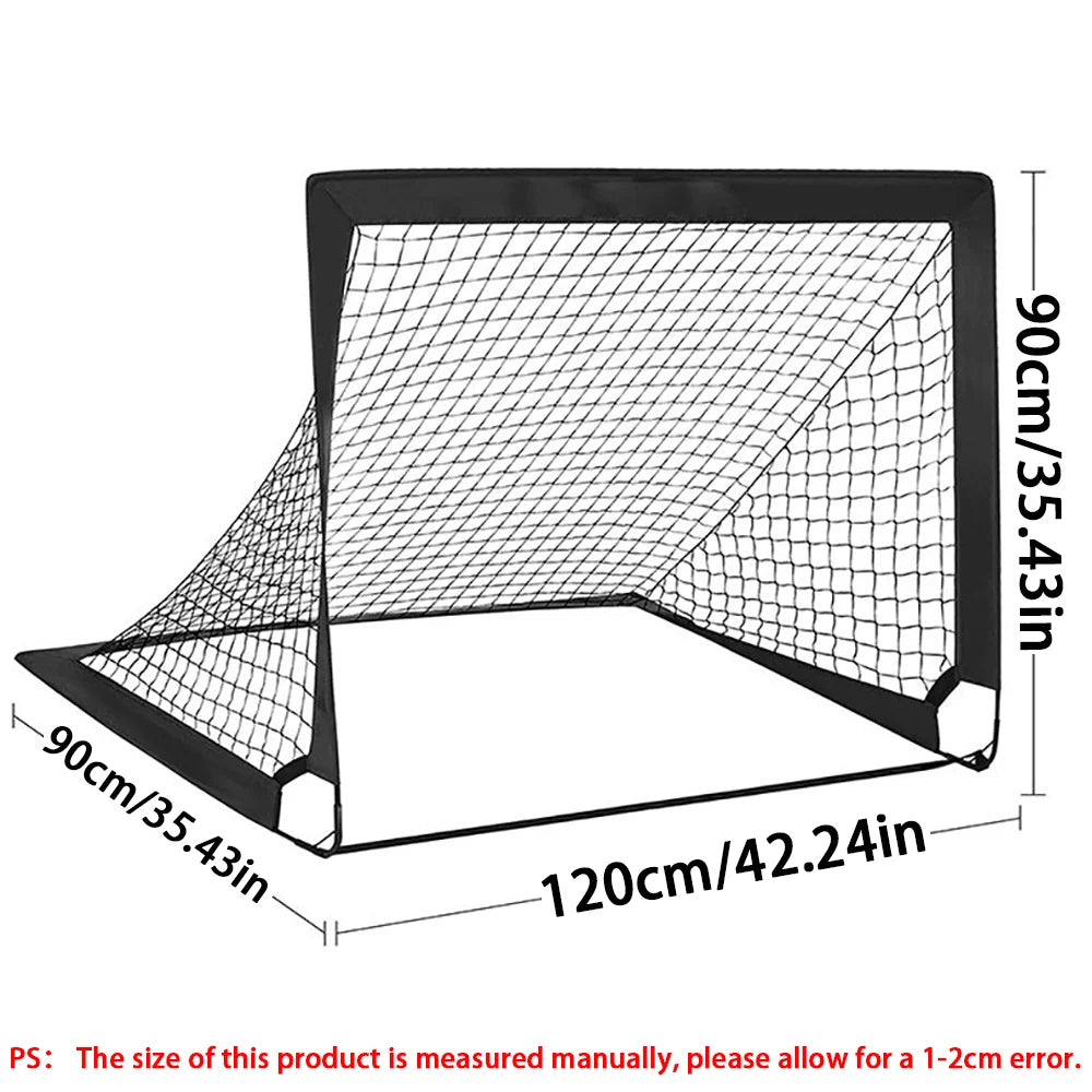 Portable Pop-Up Soccer Goal – Foldable Mini Football Net