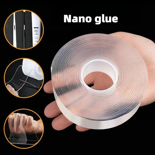 2mm Nano Double-Sided Tape – Strong Acrylic Waterproof Clear Double-Sided Tape Peaceful Pleasures Health and Wellness