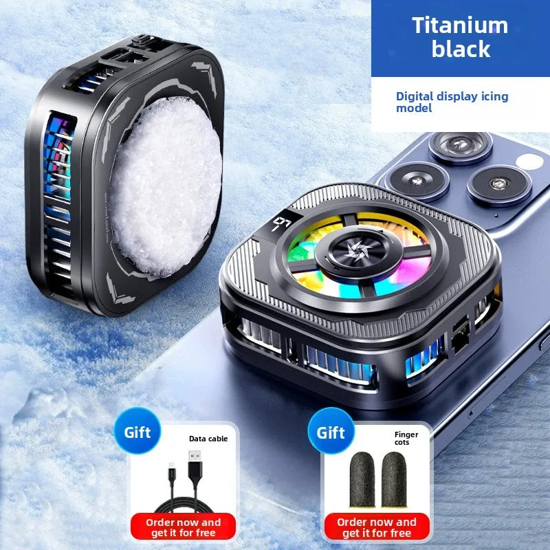 cooling fan for mobile phone cooler for phone gaming cell phone cooler radiator magnetic cell phone game cooler gaming mobile Peaceful Pleasures Health and Wellness Digital display