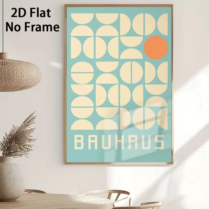 Modern Abstract Canvas Wall Art Print | Home Decor Poster
