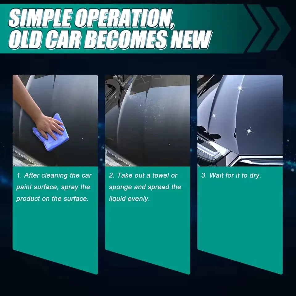 Car Ceramic Coating Car Wax Scratch Repair Anti-scratch Car Spray Coating Agent Paint Coating Polishing Agent Peaceful Pleasures Health and Wellness