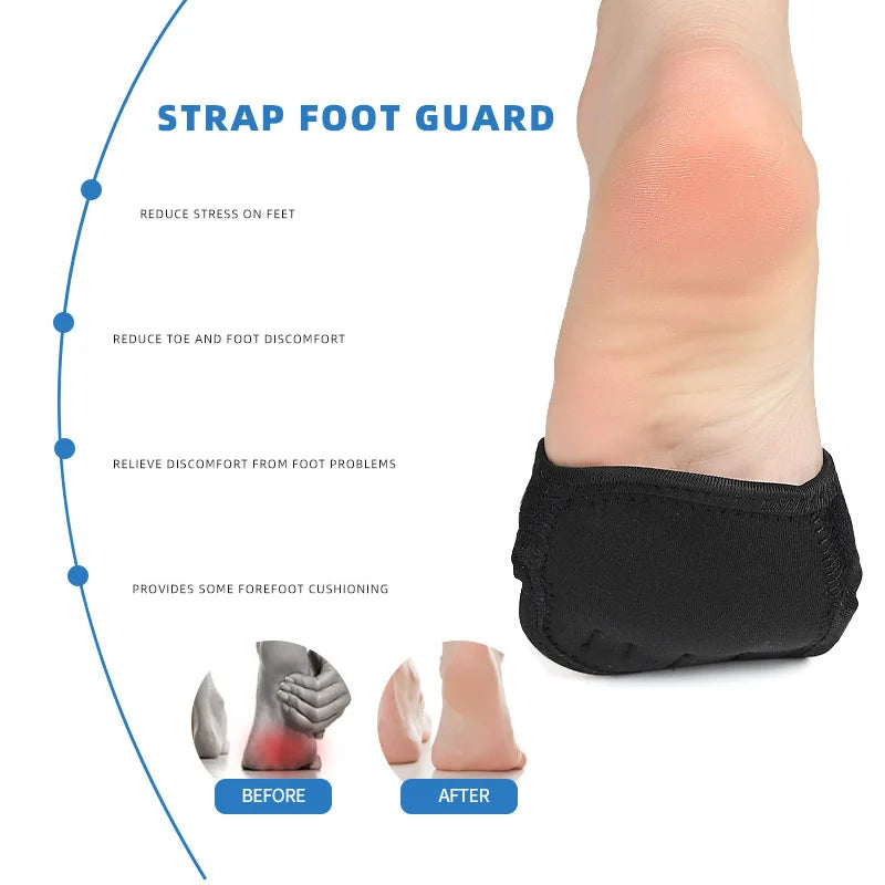 1 Pair Adjustable 5 Finger Half Palm Forefoot Cushion Thumb Toe Eversion Overlapping Hammer Shaped Toe Splitter Foot Care Tools Peaceful Pleasures Health and Wellness