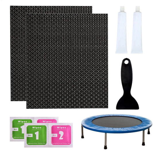 Trampoline Patch Repair Kit Cuttable Strong All-Weather Secure Mat Patch for Home Garden Yard Patio Lawn Grassland Peaceful Pleasures Health and Wellness