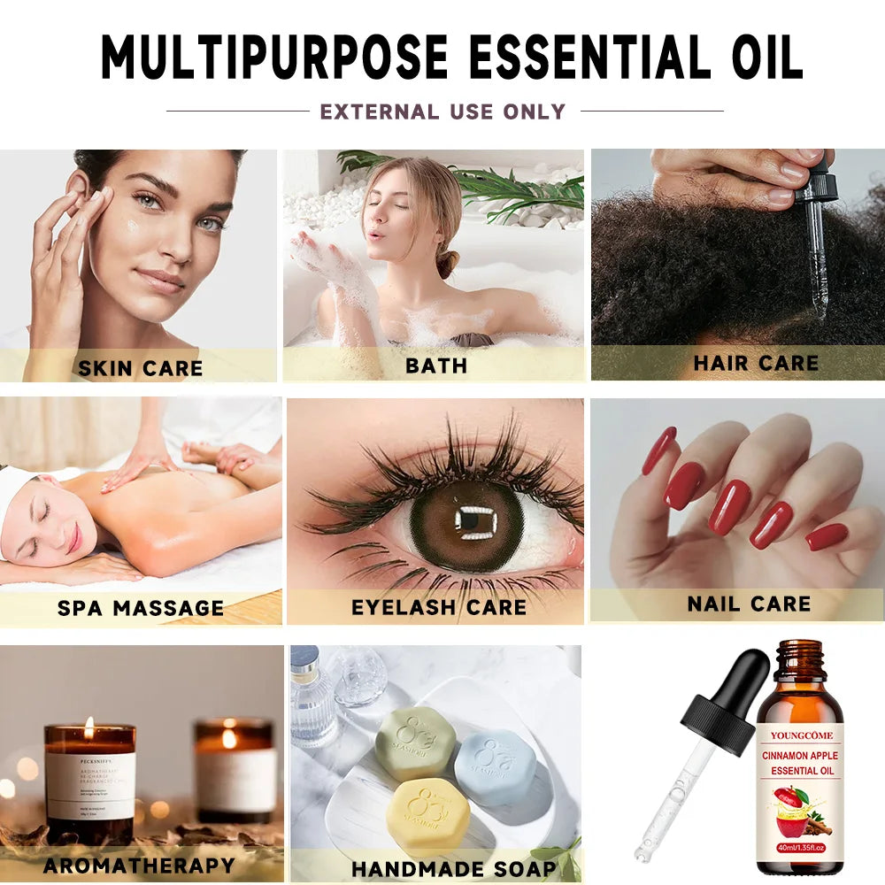 Pure Cinnamon Essential Oil | Diffuser, Soap & Aromatherapy Essential Oil Peaceful Pleasures Health and Wellness
